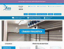 Tablet Screenshot of jssrefrigeracao.com.br